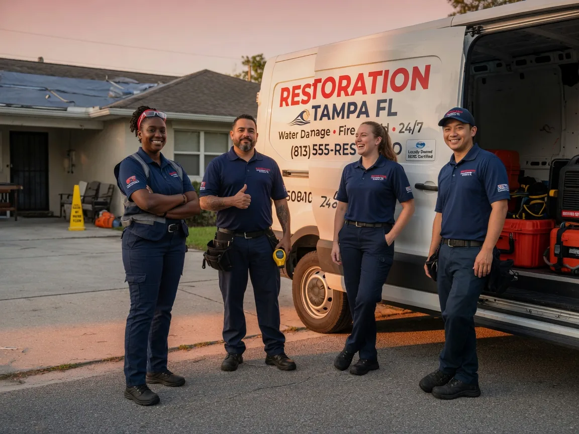 Water Damage Restoration company in Ola, AR